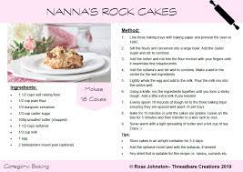 Nanna S Rock Cakes Rock Cake Morning Tea Nan Recipe