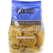 Combine the shrimp, red pepper flakes, 1/2 teaspoon salt and a few grinds of pepper in a medium bowl. Delallo Pasta Nests Angel Hair Capellini Long Cut Reasor S