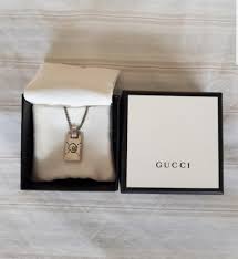 Gucci Ghost Pendant Necklace Luxury Accessories On Carousell