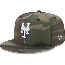 Should work well during turkey season. Men S New Era Camo New York Mets Woodland Camo Basic 59fifty Fitted Hat