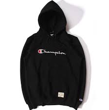Champion Title Logo Three Dimensional Embroidery Sweethearts Outfit Fleece And Wool Thickening Hooded Fleece B Champion Clothing Hoddies Outfits Hoodie Fashion