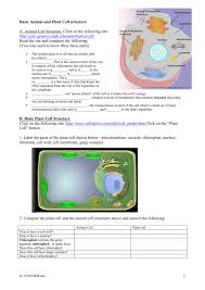 We did not find results for: Basic Animal And Plant Cell Structure