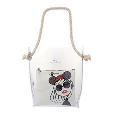 トートバッグ ポーチ付き クリア disney artist collection ポーチ ディズニー バッグ トートバッグ