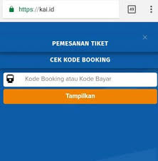Cek Kode Booking Tiket Keretamu Pastikan Sudah Valid Cek Tiket