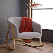 Looking For A Comfortable Chair For The Bedroom To Breastfeed In And Then Eventually Maybe Move It To Rocking Chair Nursery Modern Rocking Chair Rocking Chair