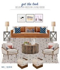 Mountain modern living room ideas. Get The Look Mountain Modern Living Room