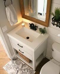 Smallbathroom Greanus Decor Ideassmall Bathroom Idea Ideas For Bathroom Decoration Bad B In 2020 Guest Bathroom Small Small Bathroom Vanities Powder Room Vanity