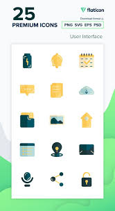 25 User Interface Icons For Personal And Commercial Use Vector Clans Flat Icons Download Now This Premium Icon Pa