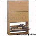 Good Quality Storage Cabinet Wooden Shoe Rack Shelf Simple Designs with  Adjusted Shelves