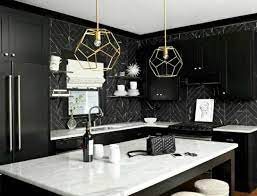 Black marble kitchen table 5527. The Beauty Of Black And White The Scout Guide Kitchen Marble Shaker Kitchen Cabinets Black Tiles Kitchen