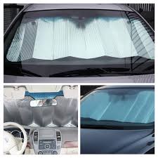 Buying guide for best car sun shades. Vehicle Parts Accessories Large Reflective Sunshade Car Van Front Windscreen Visor Sun Shade 130 60cm Home Guidohof