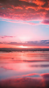 Pink Sunset Iphone Wallpaper Beach Sunset Wallpaper Ocean Wallpaper Sunset Wallpaper