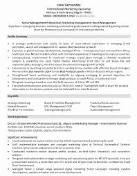 Whether you're in industrial sales, retail sales, or both, the 2. Marketing Cv Format Marketing Resume Sample And Template