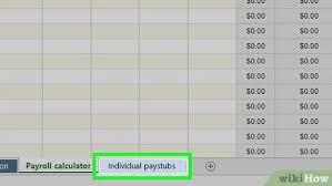 How To Prepare Payroll In Excel With Pictures Wikihow