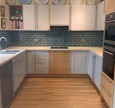 Marmo treviso is a pale grey marble effect on a solid grey core with white veining snaking the surface, and a matt.read more. Bulthaup Light Matt Grey Wood Kitchen Appliances Okite Granite Worktops