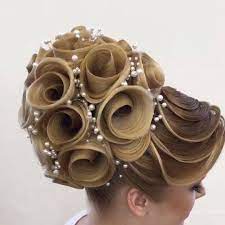 Avant Garde Wedding Hairstyles Flowy Avant Garde Bridal Hair Profitablestylist Wedding Hairstyles Hair Styles Catwalk Hair