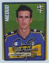 Er spielte auf der position атак. Sticker 249 Johan Micoud Merlin Calcio 2001 2002 Laststicker Com