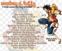 Chaque épisode dure une vingtaine de minutes + les génériques de début et de fin. Monkey D Luffy Gol D Roger Character One Piece Quotation One Piece Text Friendship Png Pngegg