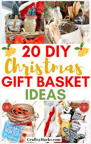 Christmas gift basket ideas are truly endless so you you can create a custom basket for just about anyone. 20 Diy Christmas Gift Baskets For Your Loved Ones Craftsy Hacks