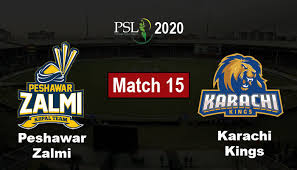 Here you can watch karachi kings vs peshawar zalmi video highlights with hd quality cricket highlights. Psl 2020 Karachi Kings Vs Peshawar Zalmi Live Score Psl 5 Match 15
