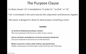 Latin Grammar Purpose Result Clauses Indirect Commands Youtube