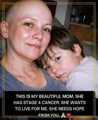 Mother with stage 4 cancer finds strength in love for her son
