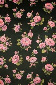 Vintage Floral Wallpaper Roses From The 1960s Vintage Flowers Wallpaper Vintage Floral Backgrounds Vintage Flower Backgrounds