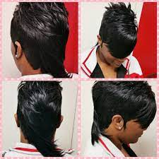 Mohawk Quick Weave Hairstyles Short Hair Styles Pixie Sassy Hair