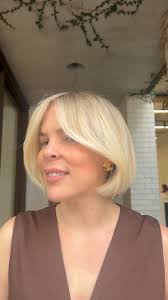 Blonde bombshell ✨ @bonniejadedoherty slaying her creamy blonde! Colour and  cut by moiiii! And amazing blowout by the talaented @edwardsbymim