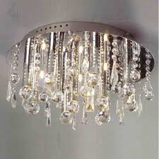 Our flush mount crystal chandeliers are made to fit todays life style with our quality of high crystal chandeliers and flush mount fixtures. Brizzo Lighting Stores 14 Miraggio Modern Crystal Flush Mount Round Chandelier Polished Chrome 12 Lights