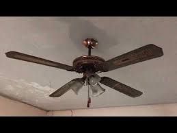 Two Ceiling Fans Sears Roebuck 689 116260 Junk On The Street Youtube Ceiling Fan Fan Roebuck