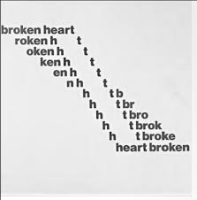 Posts About Ian Hamilton Finlay On The Dream Being Visual Poetry Text Art Text Image
