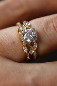 18 Unique Engagement Rings In Rose Gold Unique Engagement Rings Vintage Gold Engagement Rings Gold Diamond Wedding Band