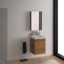 Meuble De Salle De Bains Remix Imitation Chene Clair 46x48 5 Cm 2 Tiroirs Meuble Salle De Bain Meuble De Salle De Bain Meuble Vasque