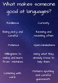 Poster: Traits Of Good Language Learners | Teaching Resources