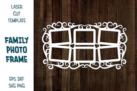Download Family Photo Frame Cnc Laser Cutting Template Family Svg