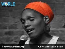 Poet + Educator Christine-Jean Blain Welcomes you to #WorldDreamDay