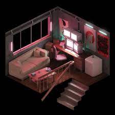 Artstation The City Isometric Environments Ethan Demarest Isometric Art Isometric Design Isometric
