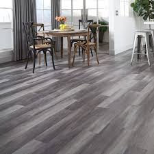 They're available in smooth or textured options to look more realistic. Tranquility Ultra 5mm Stormy Gray Oak Waterproof Luxury Vinyl Plank Flooring 6 In Wide X 48 In Long Ll Flooring
