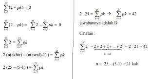 Bab ii notasi sigma, barisan dan deret bilangan i a. Soal Ujian Matematika Kelas 10 Sma Semester 1 K 13 Dan Jawaban