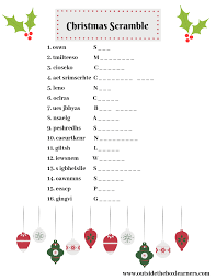 Using the word generator and word unscrambler for the letters 1 2 l e t t e r w o r d s, we unscrambled the letters to create a list of all the words found in scrabble, words with friends, and text twist. Christmas Scramble Free Printable Christmas Printables Free Christmas Printables Christmas Words