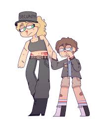 vanessa and gregory warmup because i havent drawn in a little 🕺 :  rfivenightsatfreddys