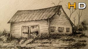 Thanks for watching our channel. How To Draw A Landscape With Pencil Step By Step Barn In The Field Youtube