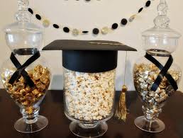 Black And Gold Graduation Decorations Black And Gold Graduation Decorations Tinyprints Blog Graduation Party Centerpieces Graduation Party Graduation Party Candy