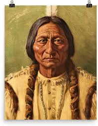 Amazon.com: Sitting Bull by Joseph Henry Sharp Poster Print