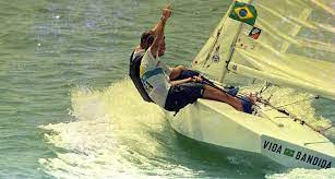 Adhemar ferreira da silva (atletismo), torben grael, marcelo ferreira e robert scheidt (vela), maurício lima, giovane gávio e sérgio dutra (vôlei masculino), 2 fabi oliveira, jaqueline carvalho, fabiana claudino, paula pequeno, thaísa menezes e sheilla castro (vôlei feminino). Vela Brasileira Em Atlanta 1996 Acervo