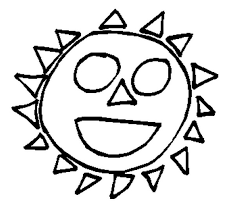 coloriage etoiles soleil lune dessin enfant 3 etoile de smoothie aux fruits