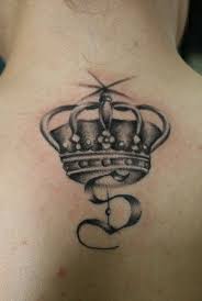 Crown Tattoo With Letter S Crown Tattoo Crown Tattoo Design Tattoo Designs For Girls