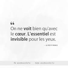 Lorsque son ami le renard lui apprend que l'essentiel est invisible pour les yeux et que l'on est responsable de ce qu'on a apprivoisé, le petit prince repart retrouver sa rose. Facebook