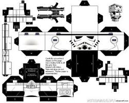 Paper Craft Super Hero Templates From Cubecraft Paper Toys Template Star Wars Crafts Star Wars Printables